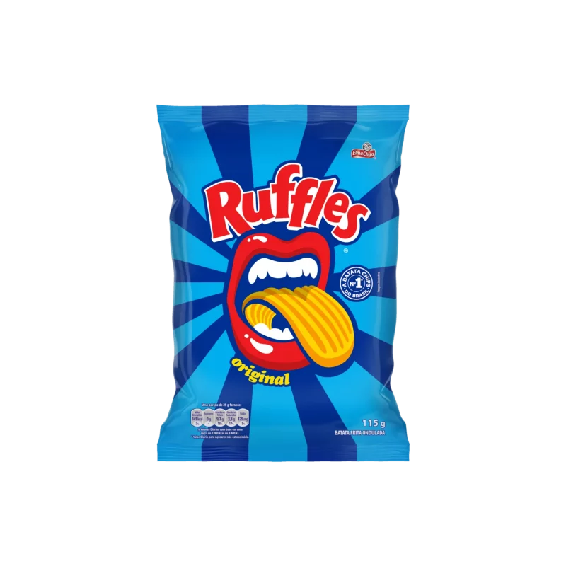 Batata Chips Ruffles Ond Pct 115G Orig