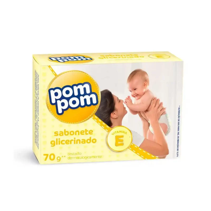 Sabonete Pompom Glicerina 70gr