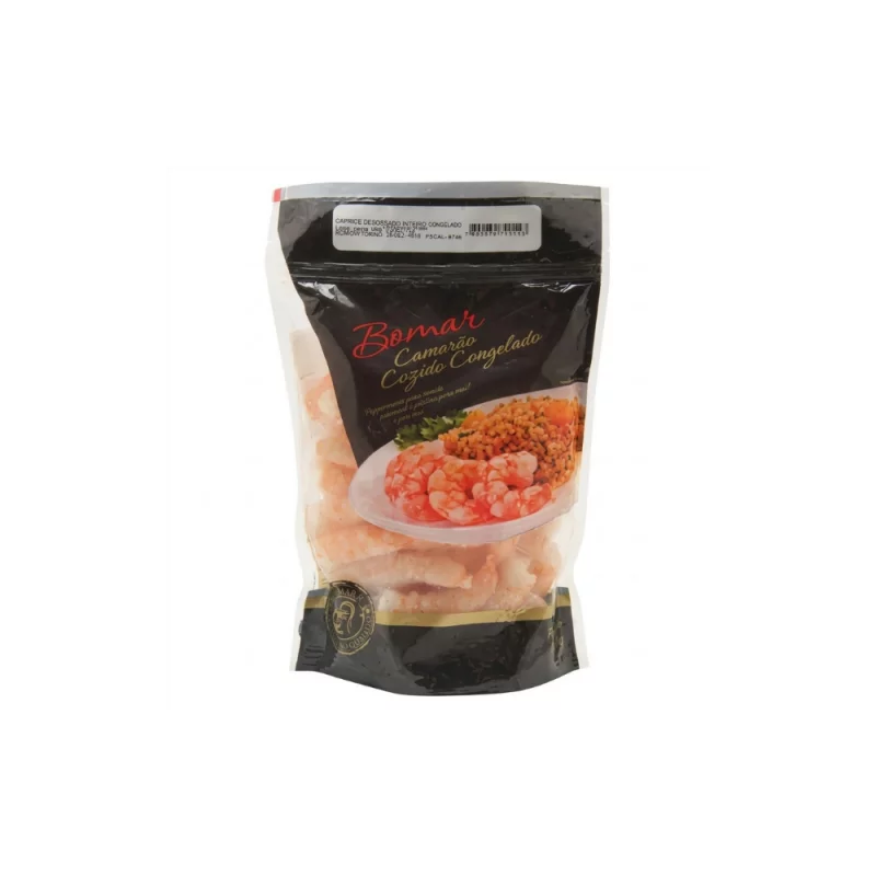 Camarao Bomar Cozido Eviscer Congelado 30/60 400G