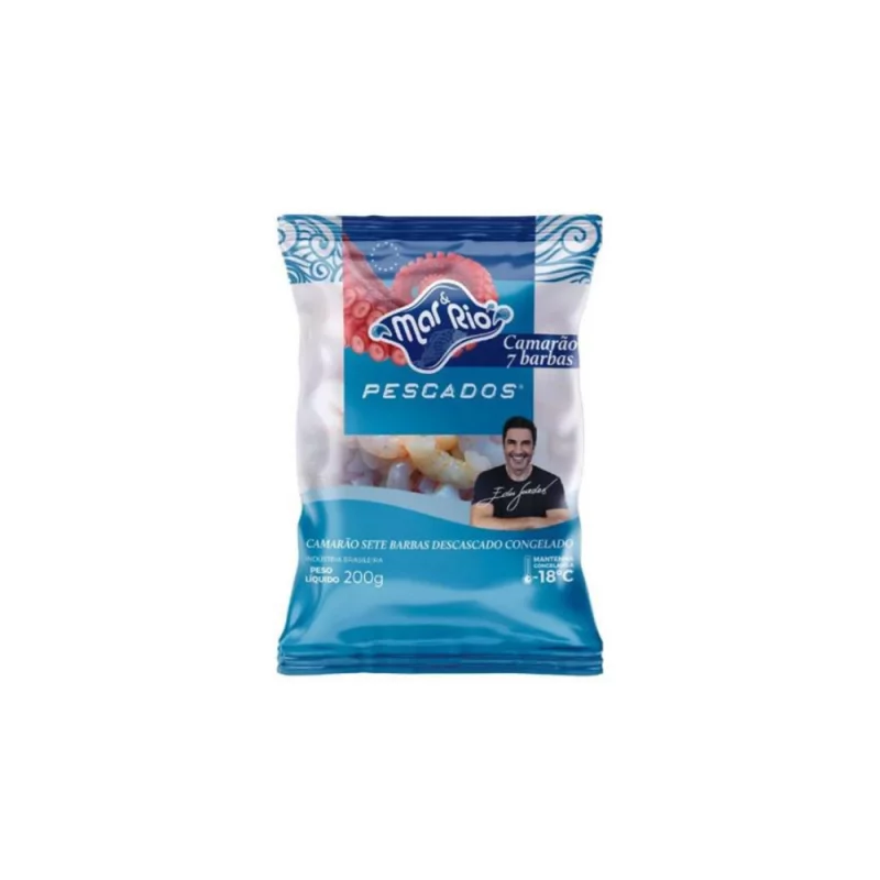Camarao Desc Mar e Rio 7 Barbas Cong 210g