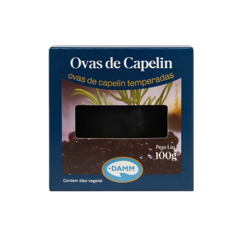 Ovas de Capelin Damm Pret Temp Cx 110g