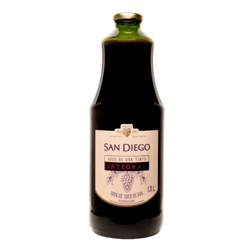 Suco Integral San Diego Tinto 1,5l de Uva