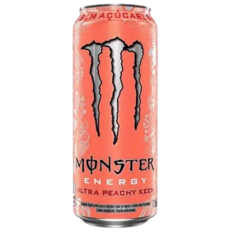 Energet Monster S/ Acr Lt 473ml Ultra Peachy Keen