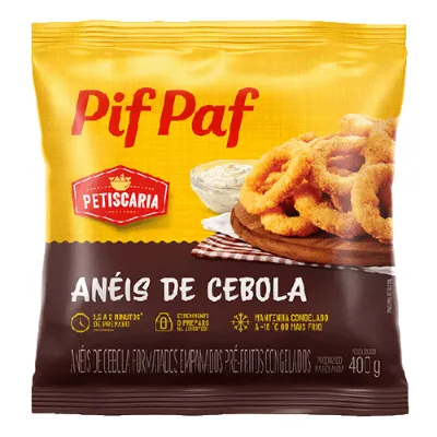 Anel de Cebola Pif Paf 400g