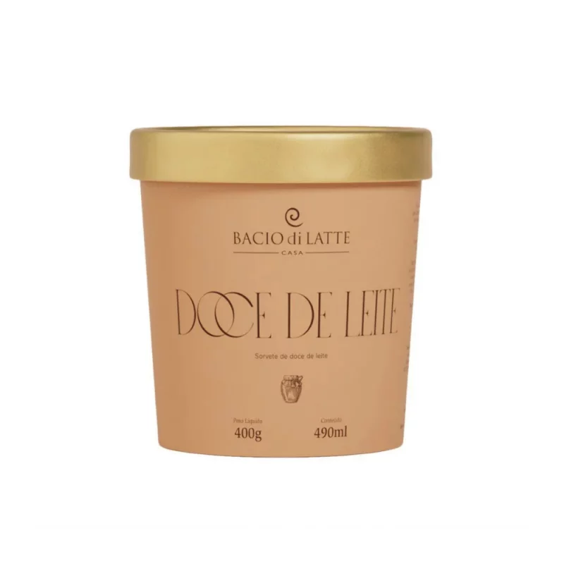 Sorv Bacio Di Latte Pt 490ml Dc de Leite