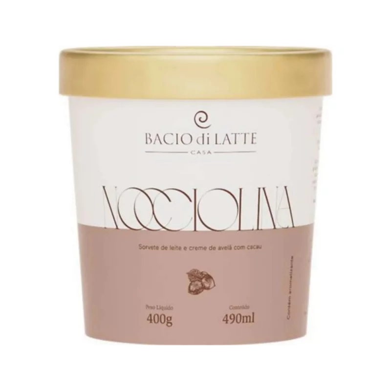 Sorv Bacio Di Latte Pt 490ml Nocciolina