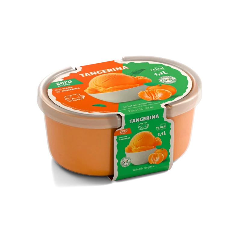 Sorv Sol &amp; Neve Zr Lac Pt 1,1l Tangerina
