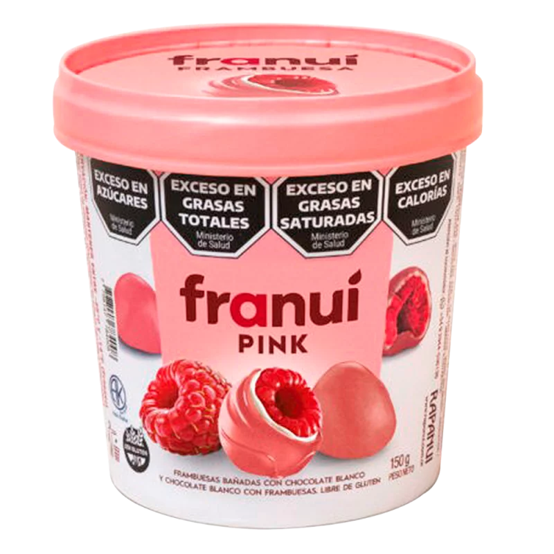 Framboesas Franui Pink Chocolate Ruby 150g