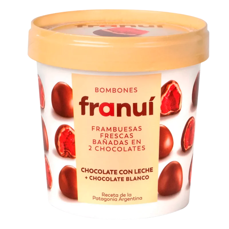 Framboesas Franui Chocolate C/ Leite 150g