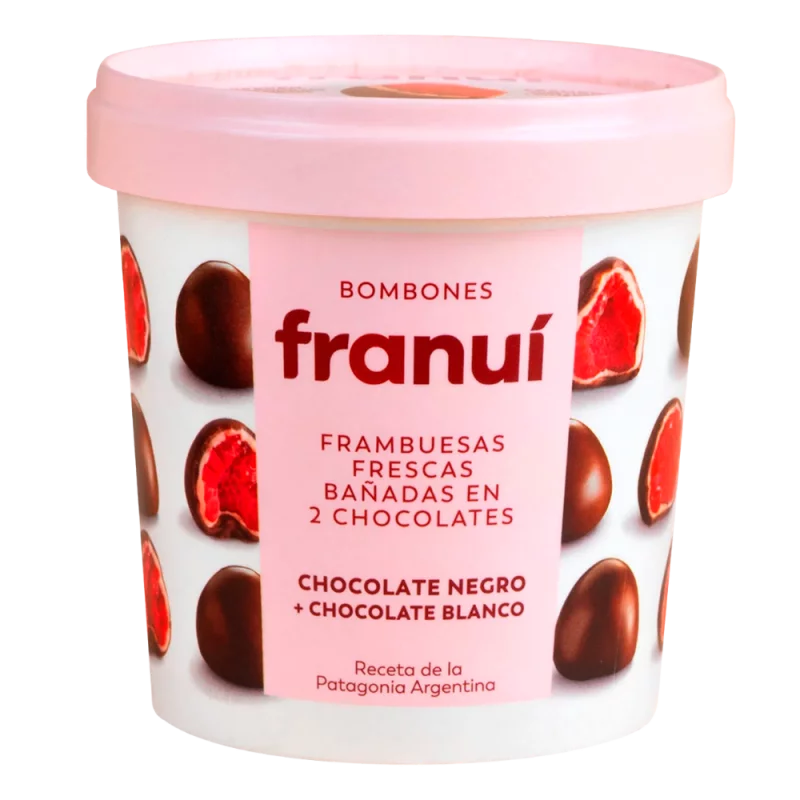 Framboesas Franui Chocolate Amargo 150g
