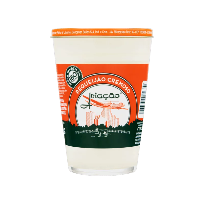 Requeijao Aviacao Trad Cp 180g