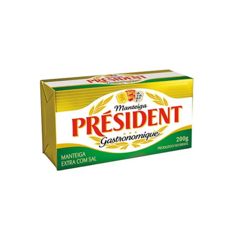 Manteiga President C/sal Tab 200g