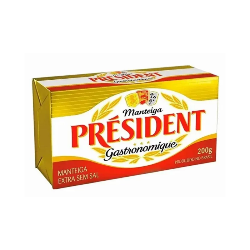 Manteiga President S/sal Tab 200g