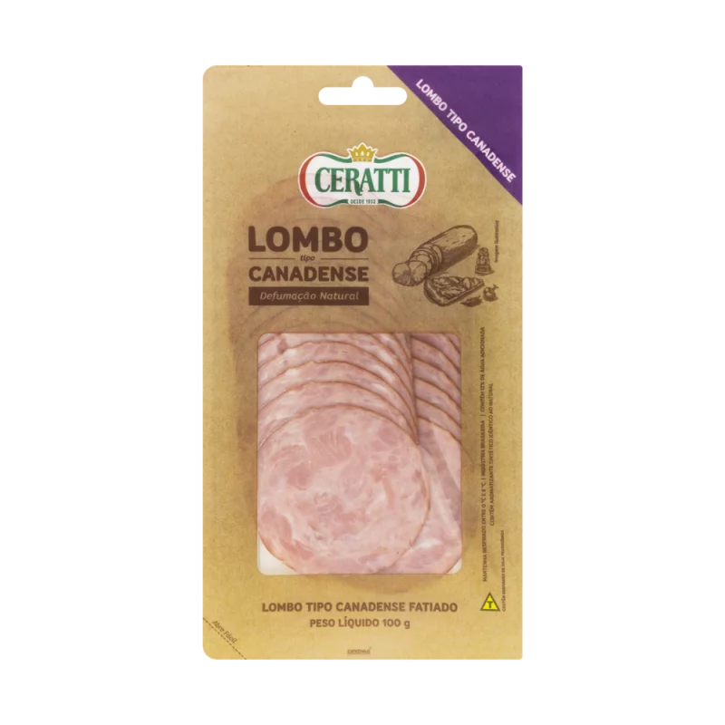 Lombo Canadense Ceratti Fat 110g