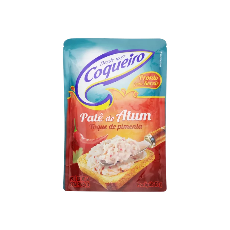 Pate de Atum Coqueiro C/ Pim Sch 170g