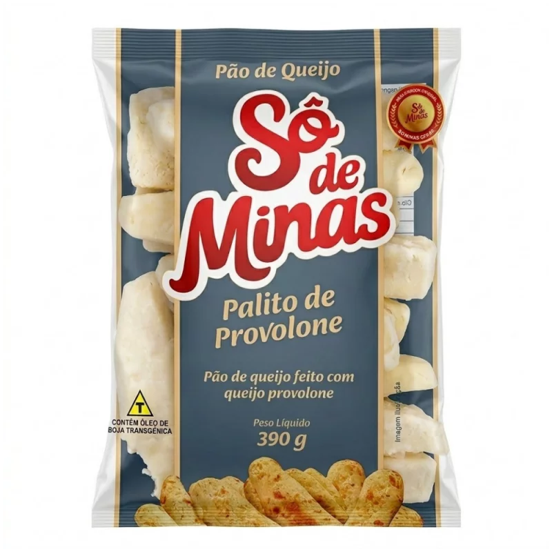 Pao de Queijo So de Minas Provolone 390g