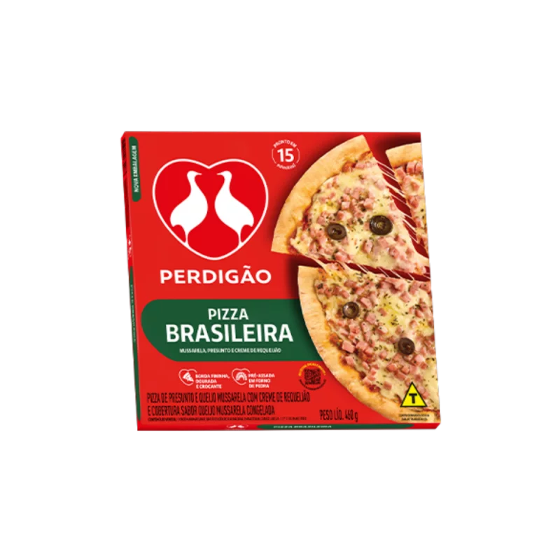 Pizza Brasileira Perdigao Cx 460g