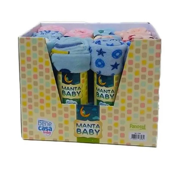 Manta de Microfibra Panosul Bebe Meninas 0,70x1,00m