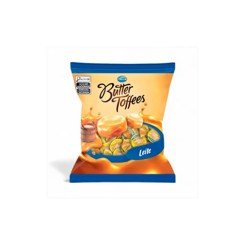 Bala Butter Toffees Pct 90g Leite