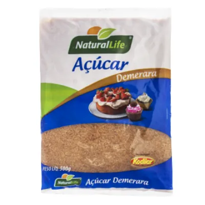 Acucar Kodilar Naturallife Demerara 500g