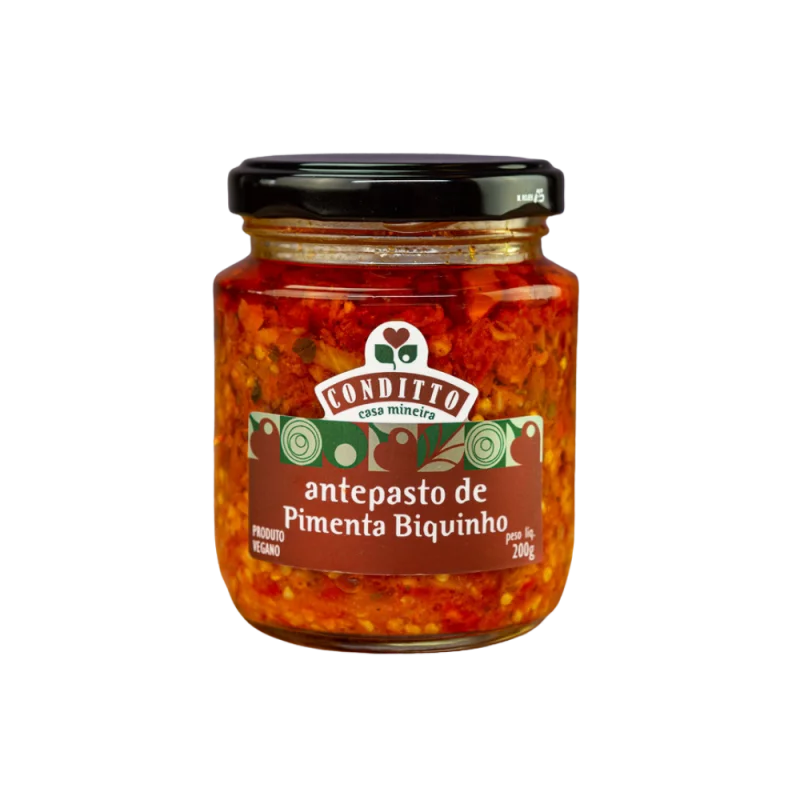 Antepasto de Pimenta Biquinho Conditto Pt 200g
