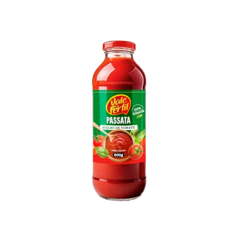 Molho de Tomate Vale Fertil Pt 500g Passata