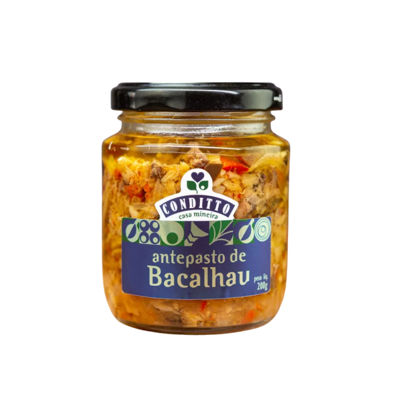 Antepasto de Bacalhau Conditto Pt 200g