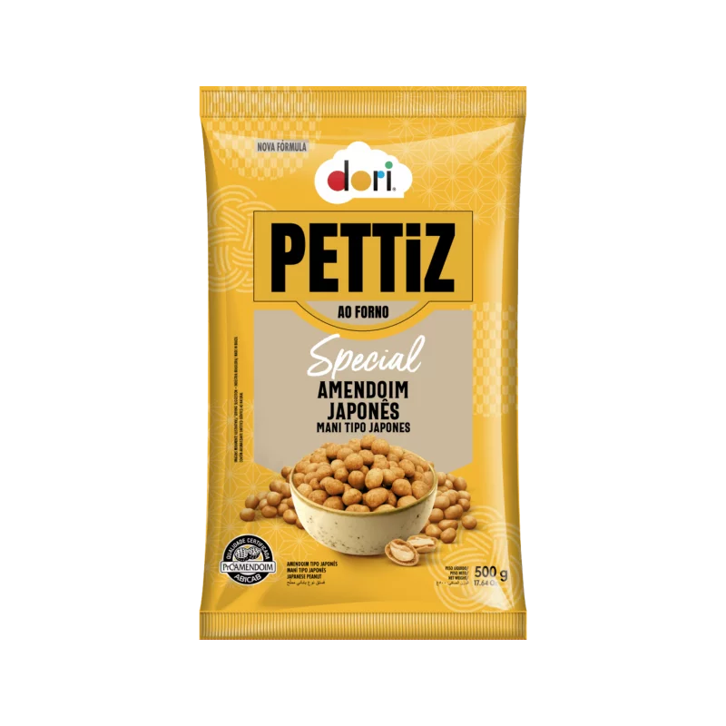 Amendoim Jap Dori Pettiz Salg Pct 500g