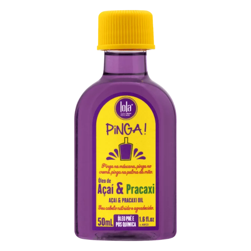 Oleo Capilar Lola 50ml Pinga Acai e Pracaxi