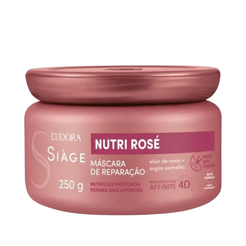 Mascara Capil Eudora Siage Nutri Rose 250g