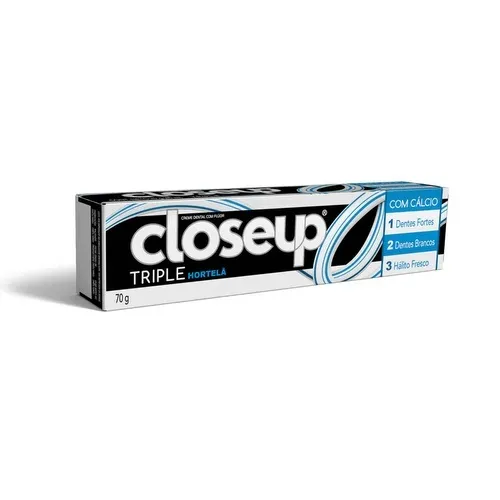 Creme Dental Close Up Triple Hortela 70g