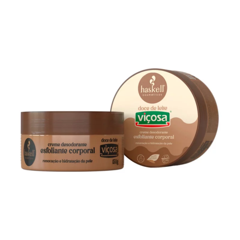 Esfoliante Corporal Haskell 150g Doce de Leite