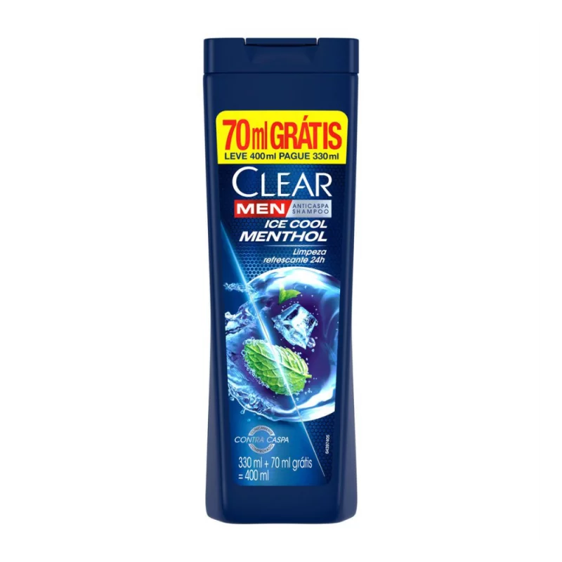 Sh Clear Antic Ice Cool Fr 400ml Menthol Pg 330ml