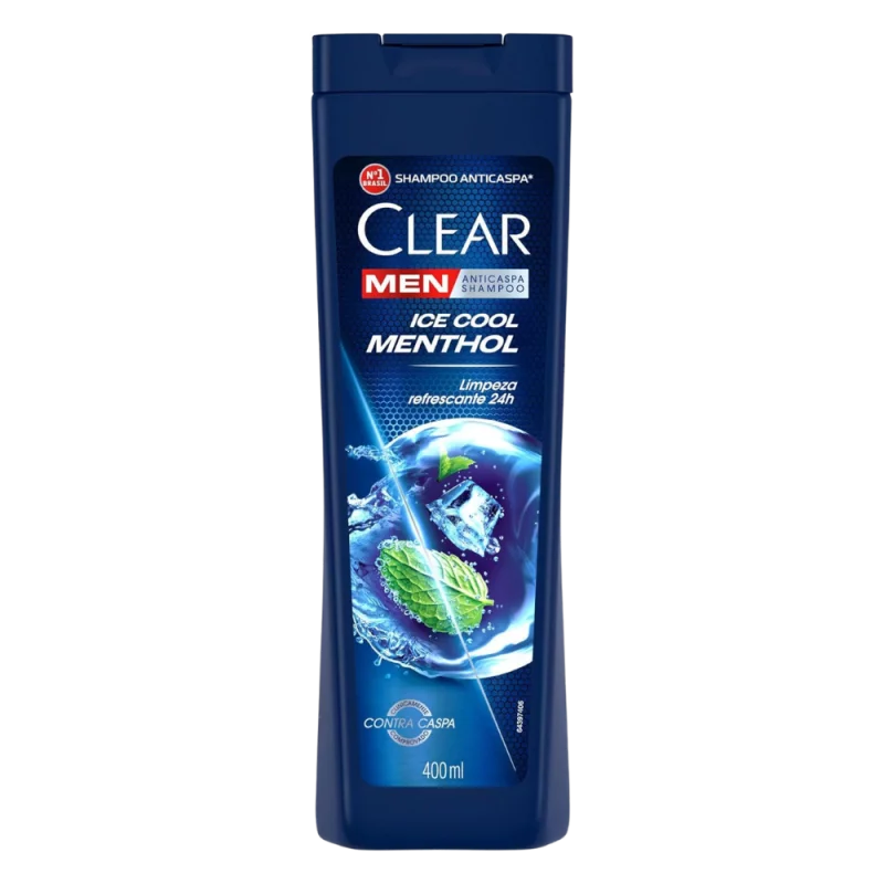 Sh Clear Man Antic Ice Cool Fr 400ml Menthol