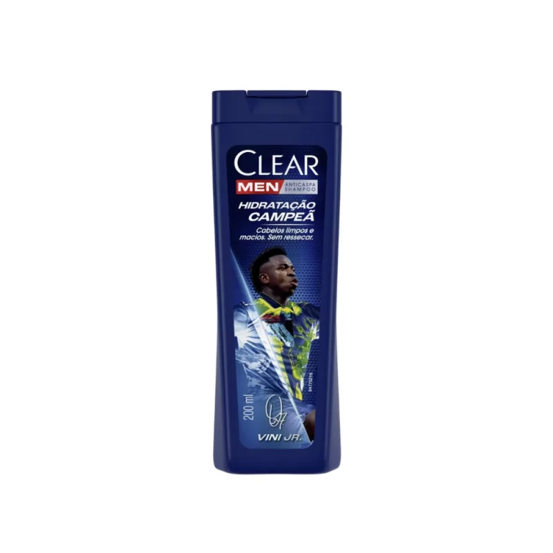 Shampoo Clear Men Anticaspa Hidratacao Campea 200ml