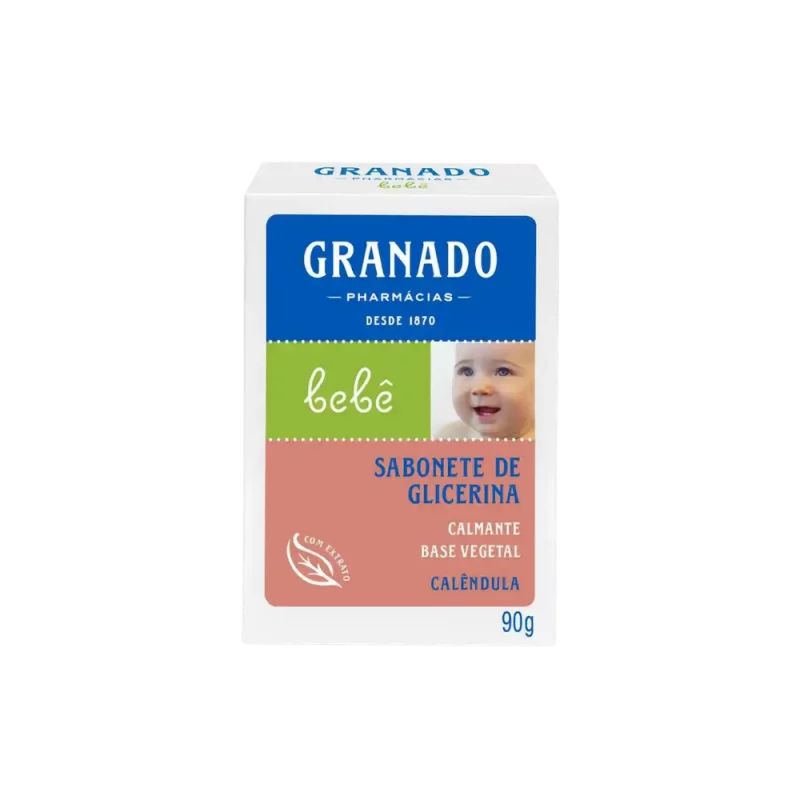 Sab Glic Granado Bebe Cx 90g Calendula
