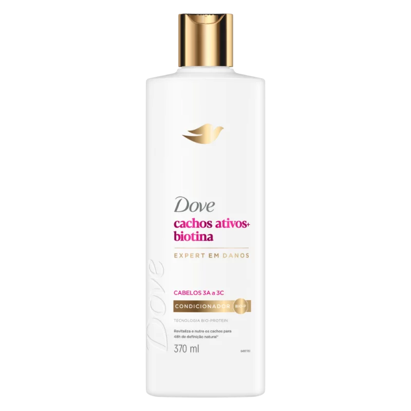 Condicionador Dove Cachos + Biotina 350ml