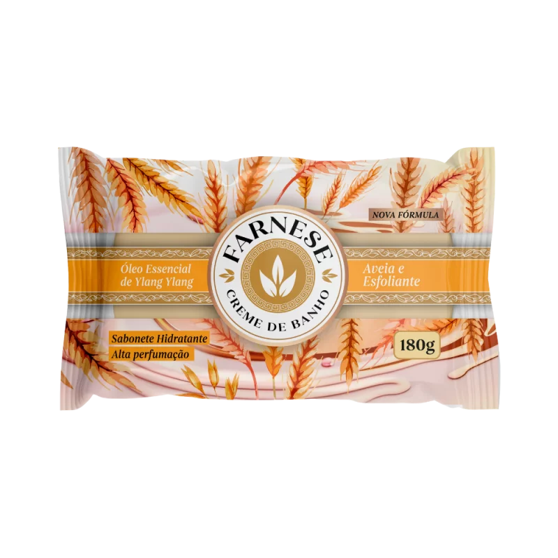 Sabonete Farnese 180g Aveia e Esfoliante 