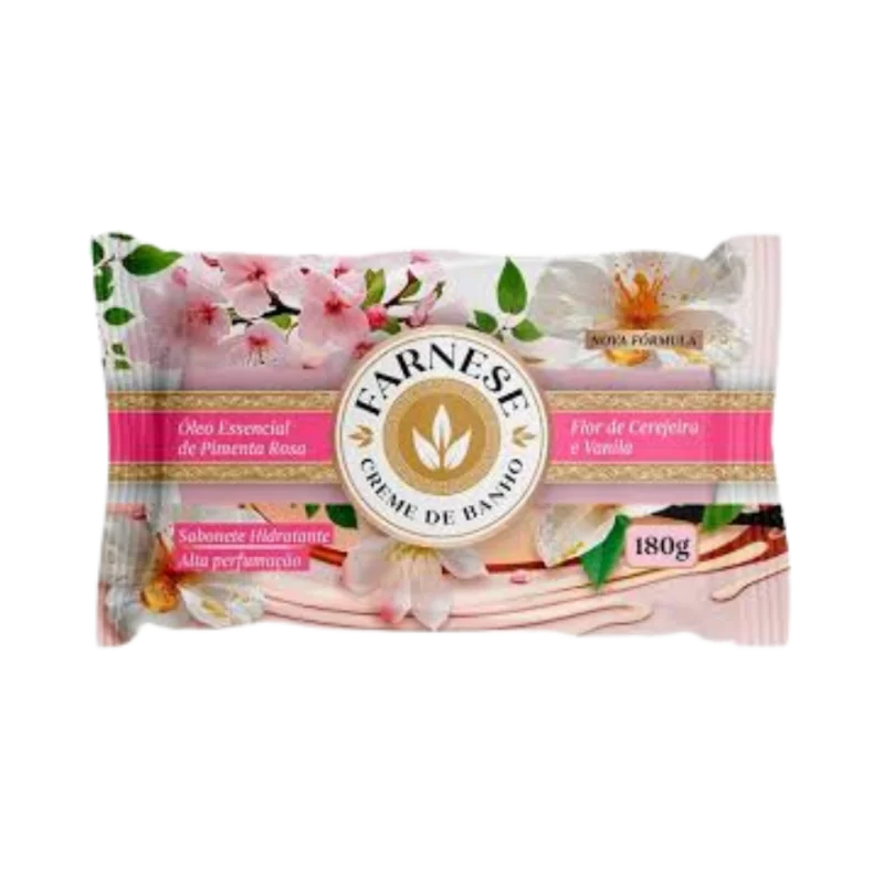 Sabonete Farnese 180g Flor de Cerejeira e Vanila