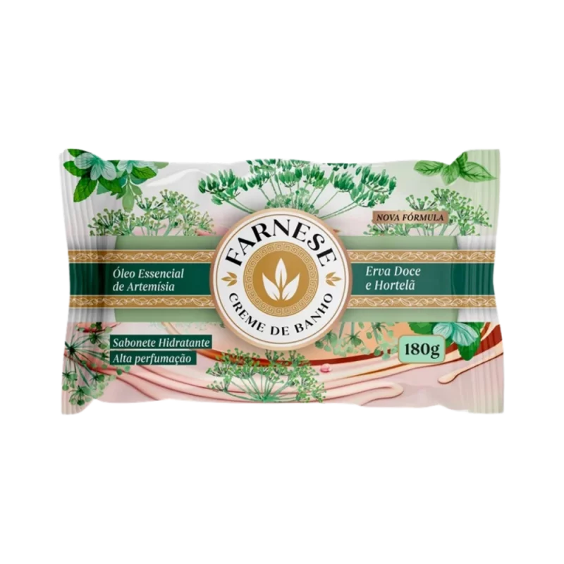 Sabonete Farnese 180g Erva Doce e Hortela