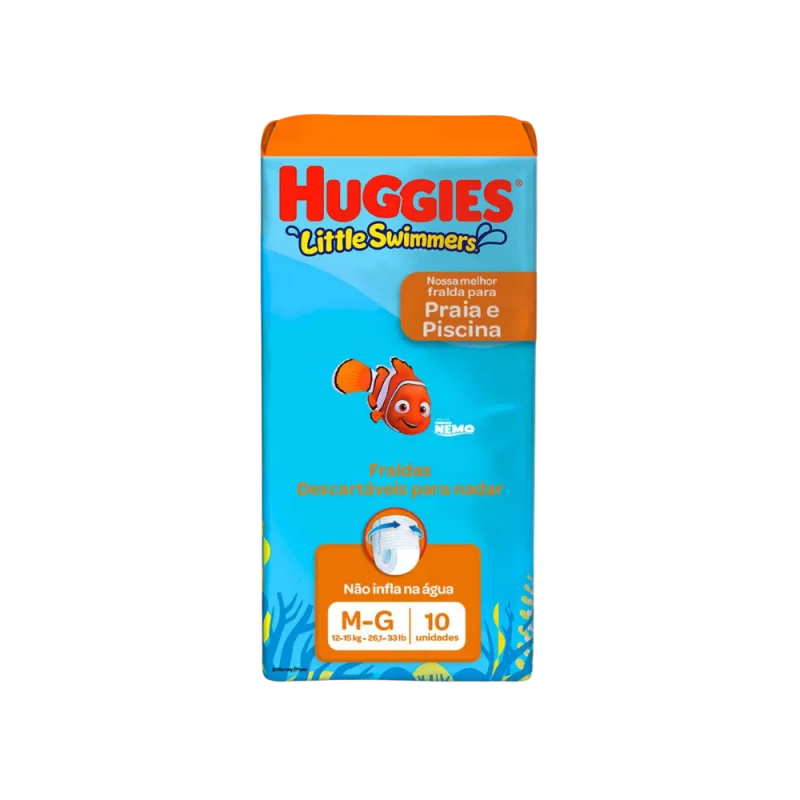 Fralda Desc Huggies Inf Little Swimmers Pct 10un M G