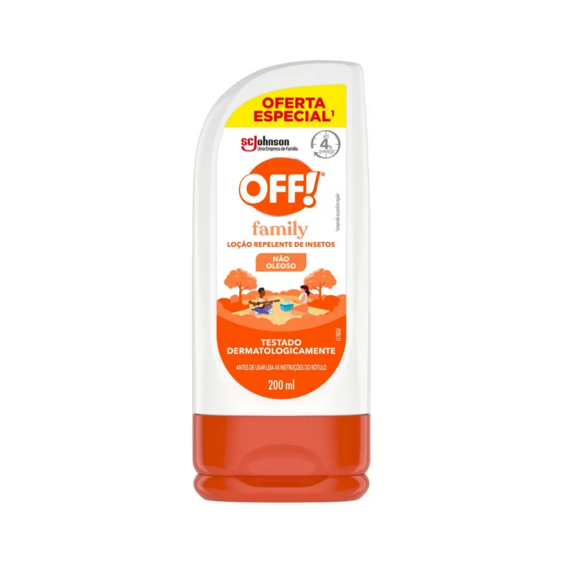 Repelente Loc Off Family Sqz 200ml Ofer Espec