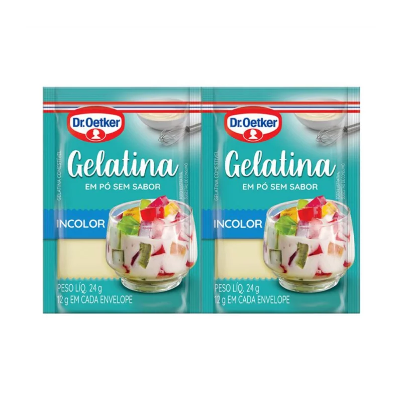 Gelatina Dr.oetker Sem Sabor 24g