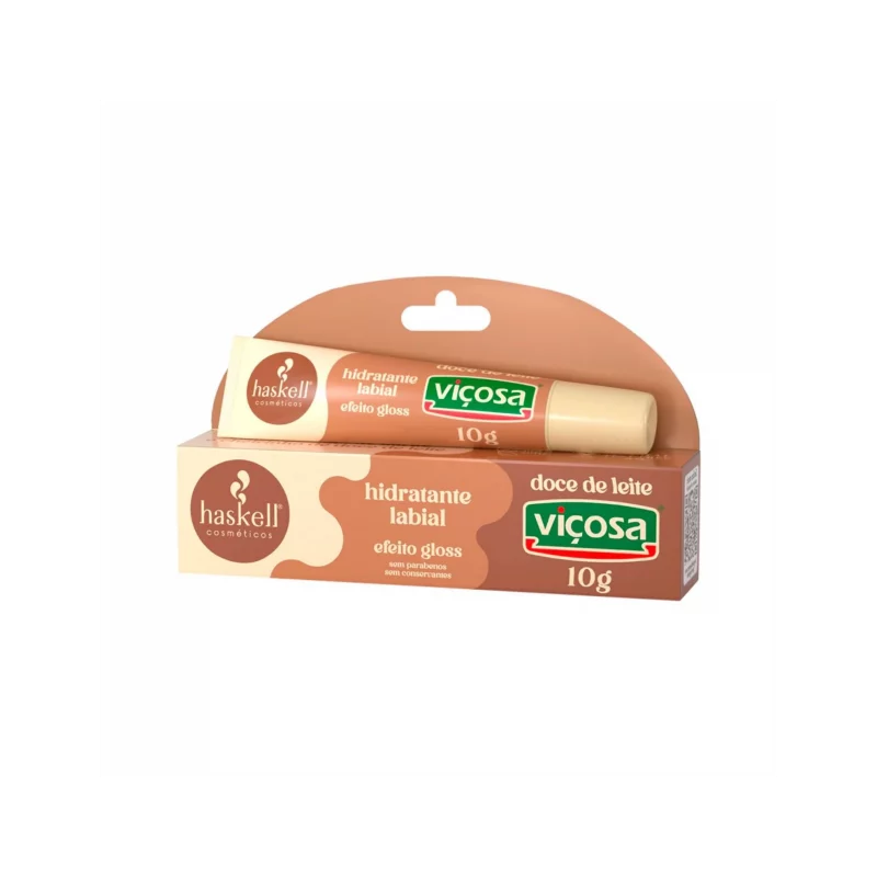 Hidratante Labial Haskell 10g Doce de Leite