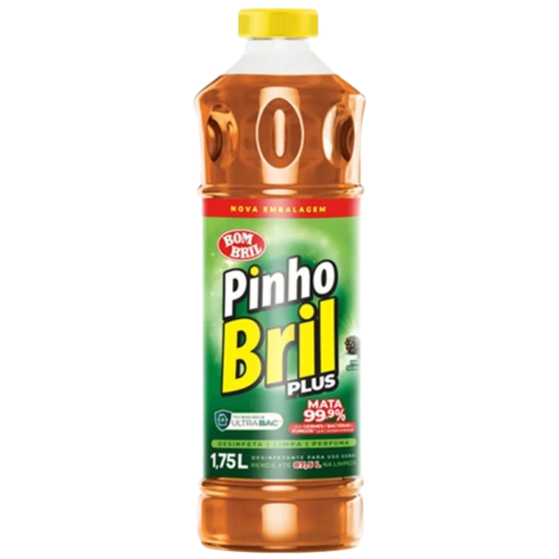 Desinf Pinho Bril Plus Fr 1,75l Silv