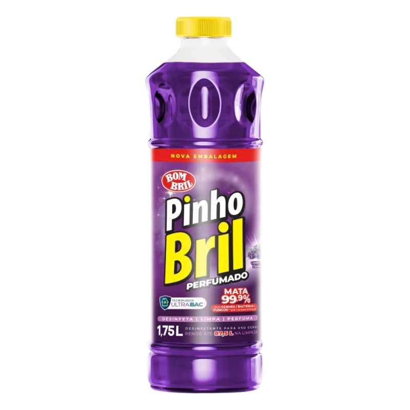 Desinf Pinho Bril Fr 1,75l Campos de Lavan