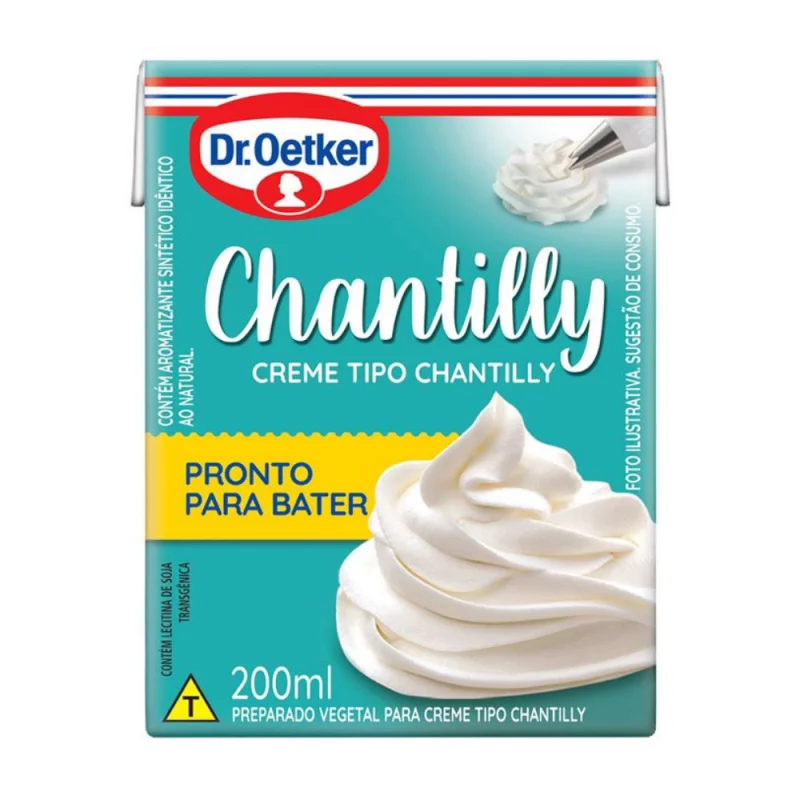 Chantili Dr.oetker Decoracao 200ml
