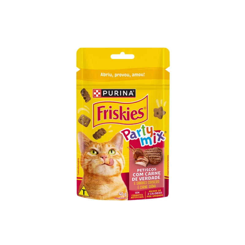 Petisc Gato Purina Friskies Sch 40g Corde Carne