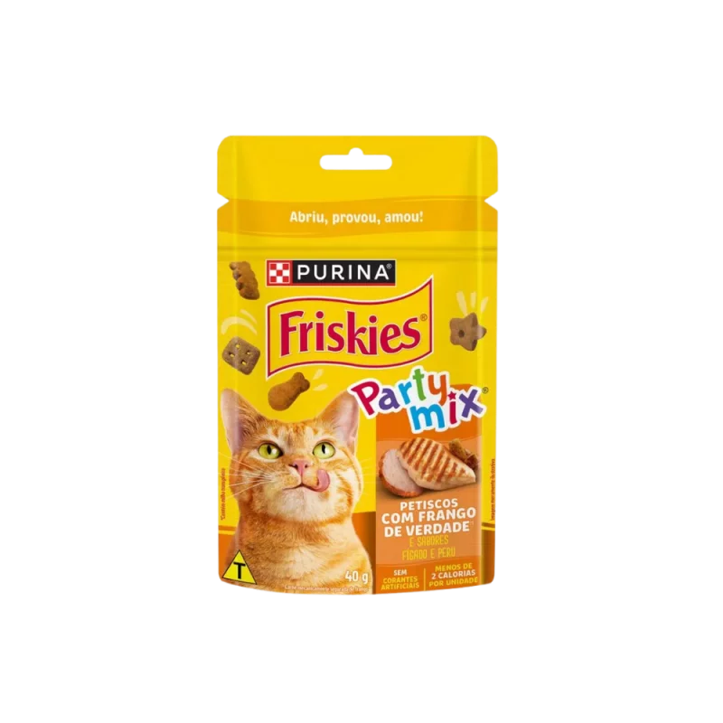 Petisc Gato Purina Friskies Sch 40g Frango Peru