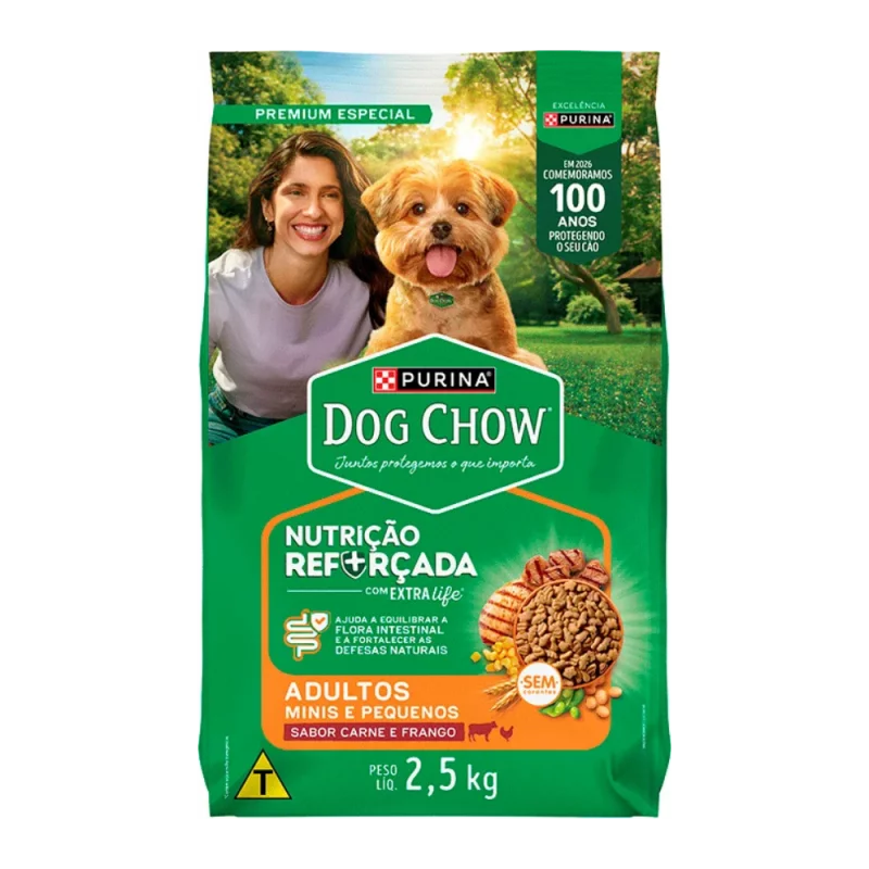 Racao Adult Pq Dog Chow Sc 2,5kg